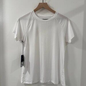 NWT Rabbit Ice Perf T-Shirt White Womens Size M